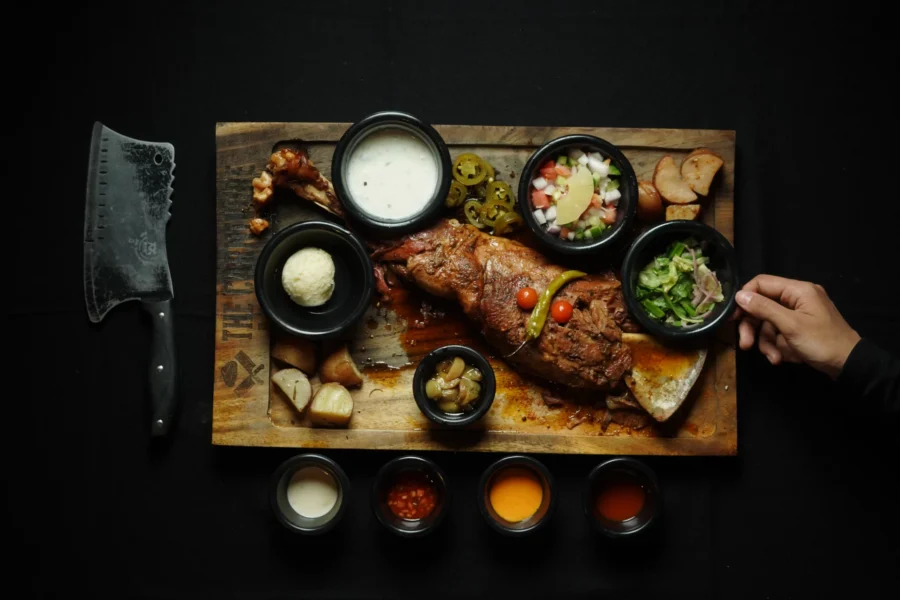 Secret behind the unique taste of a lamb shoulder